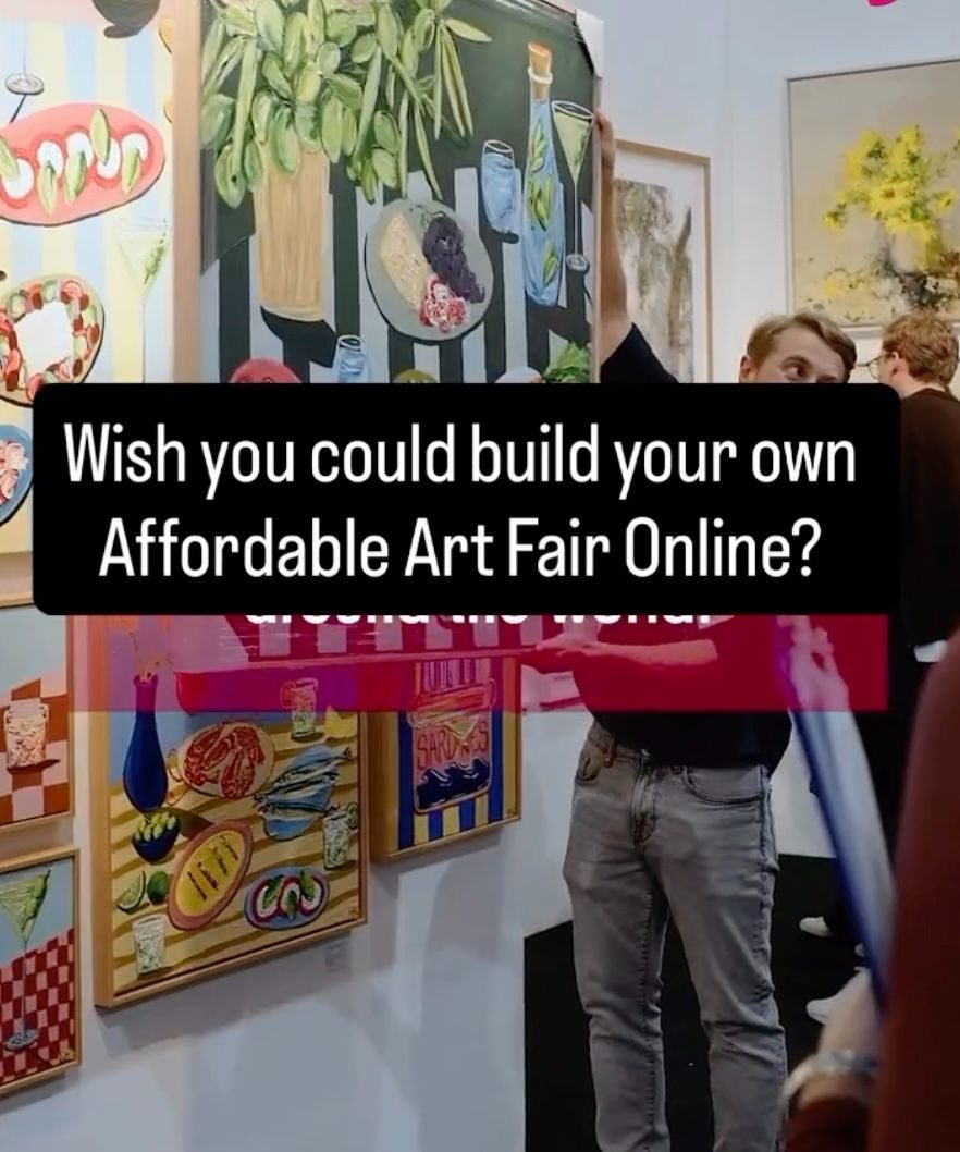 With LettsArt you get your own 24/7, 365 days-a-year Affordable Art Fair!