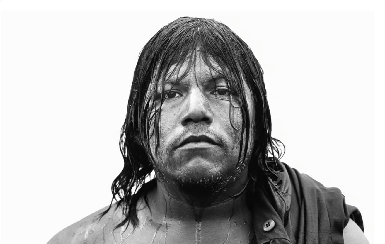 Unidentified migrant worker, Eagle Pass, Texas, December 10, 1979: Richard Avedon