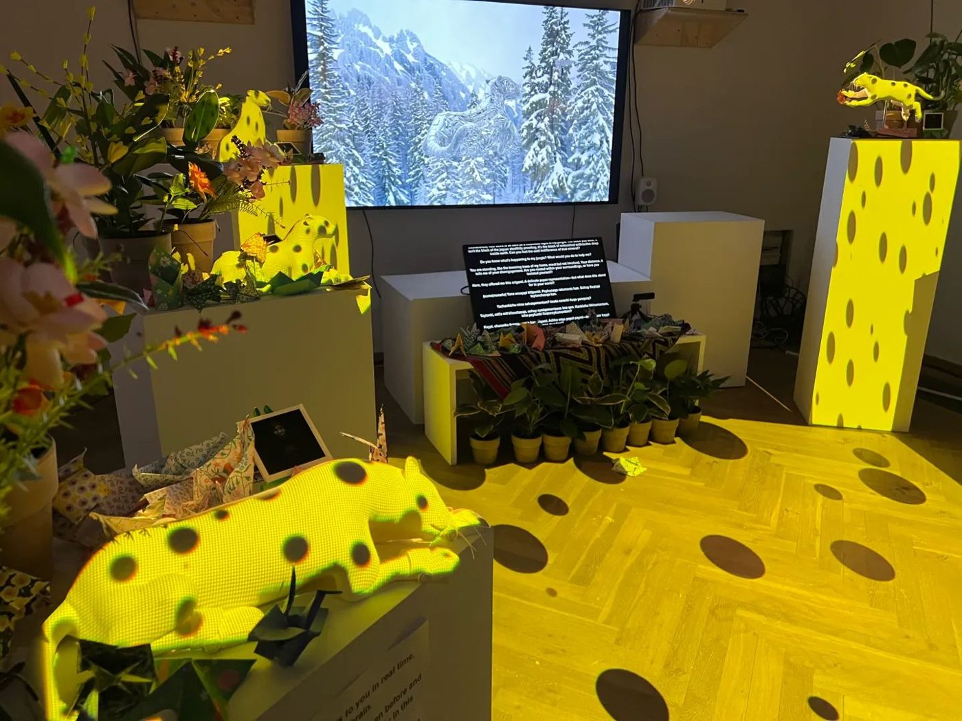 Huk’s different forms on display in Copenhagen. Photo courtesy Violeta Ayala.