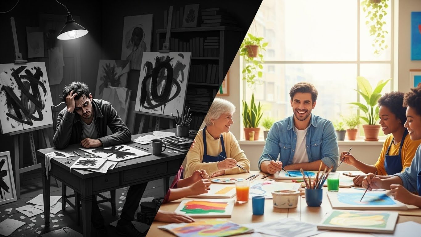 Artists no longer need to suffer alone